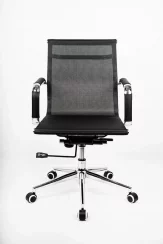 Otočná kancelářská židle FACTORY — síť, černá