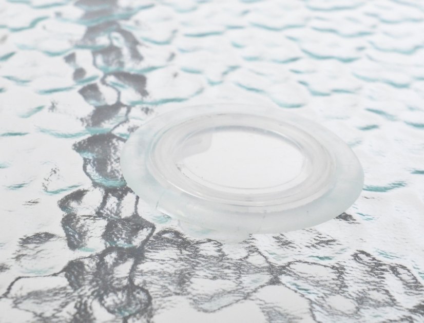 Zahradní stůl ZWMT 80x80 cm kovový se skleněnou deskou