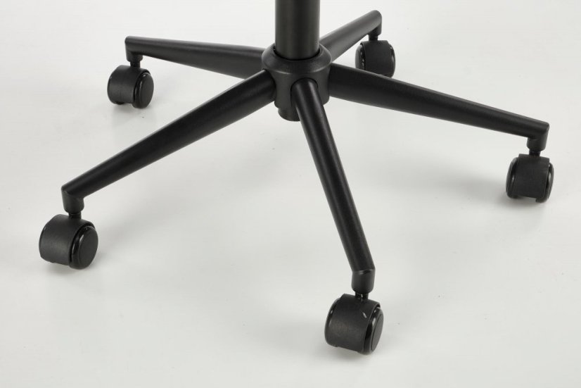 Kancelárska otočná stolička TALON — látka, šedá