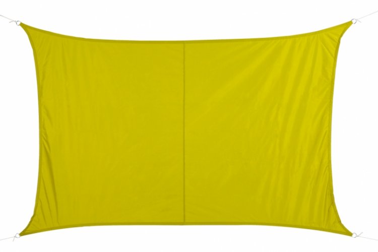 Stínící plachta — 3x4m, tkanina, více barev - Stínící plachta obdélník: Šedá