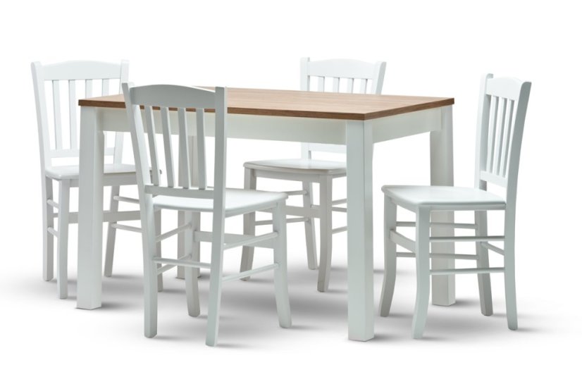 Jídelní stůl CASA Mia - praktická variabilita s různými kombinacemi barev a velikostí