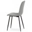 Jídelní židle SOVA — kov, látka, více barev - Barvy SOVA: Stříbrná