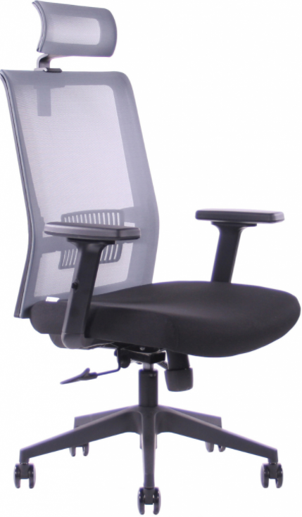 Kancelárska ergonomická stolička Sego PIXEL — viac farieb - Farebné varianty stoličky Sego PIXEL: Sivá