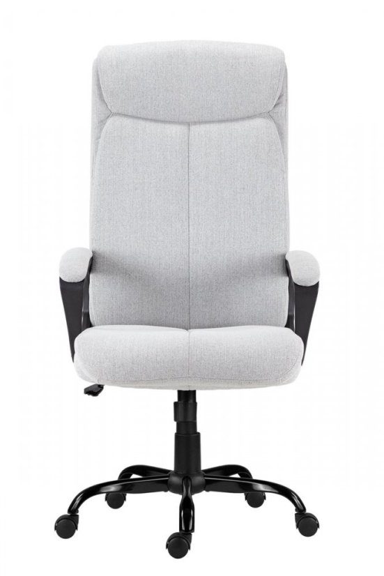 Kancelárske kreslo BASETBL XL — látka,  světlo sivá, nosnosť 150 kg
