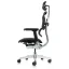 Kancelářská ergonomická židle SIRIUS Q24 NEO – celosíť, černá, nosnost 150 kg, záruka 3 roky