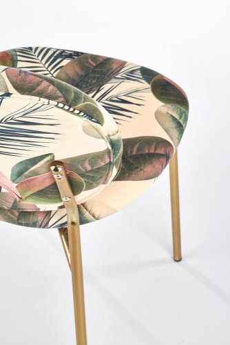 Jídelní židle STEVE– látka, vícebarevná