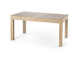 Jídelní rozkládací stůl SEWERYN –? 160x90x76 (+140) dřevo, dub sonoma Halmar
