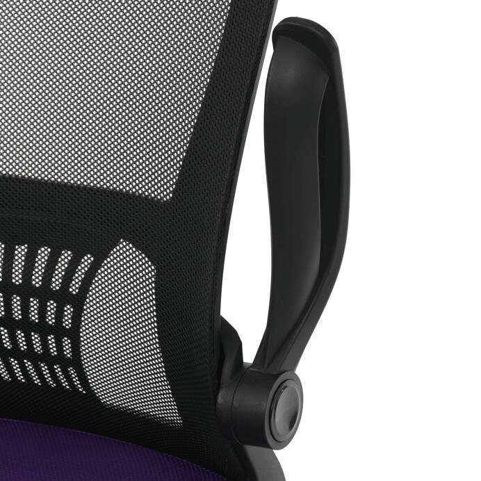 Dětská židle NINA – fialová síťovina, houpací mechanismus Autronic