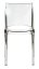 Jídelní stohovatelná židle B-SIDE – moderní design, více barev Stima - KOSTRA: polykarbonát transparente