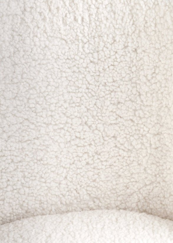 Jedálenská stolička FREMONT –⁠ látka, krémová