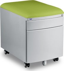 Pojízdný kontejner Mayer 32P8 30 463 — stříbrný, zelený aquaclean Mayer