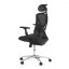 Kancelárska ergonomická stolička FLIP — sieť, čierna