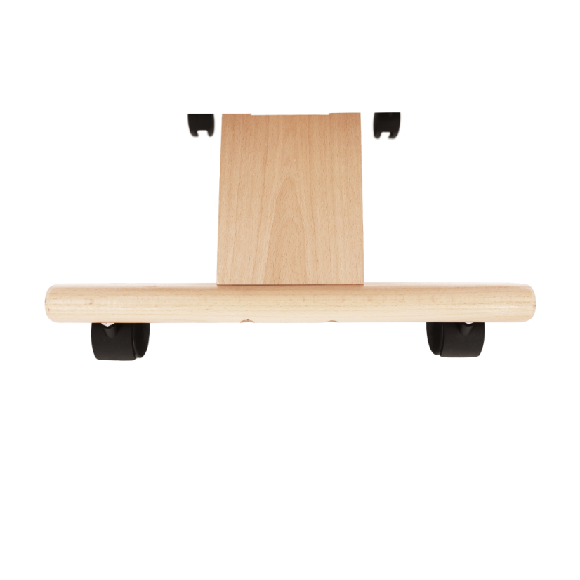 Ergonomická kľakačka GROCO – Čierna/Látka Buk - Farba: Čierna