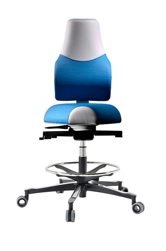 Zdravotní židle THERAPIA STANDI zvýšená -⁠ na míru, eko kůže, více barev