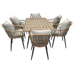 Zahradní stůl WOODLINE – hnědá Autronic