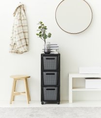 BRISEN komoda 3x16 L - antracit