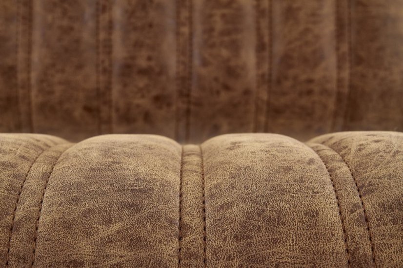 Barová židle SUSI  – ekokůže, hnědá Halmar