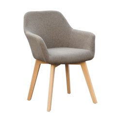 Designové křesílko CLORIN — buk, látka, více barev