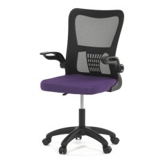 Dětská židle NINA – fialová síťovina, houpací mechanismus Autronic