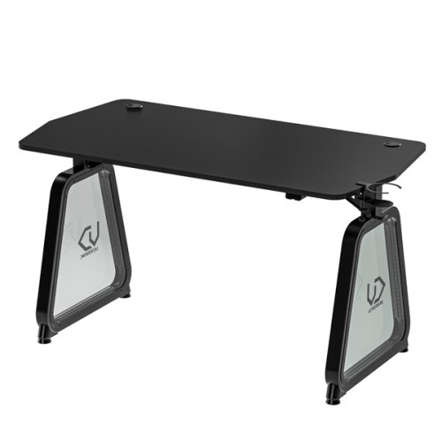 Herní stůl UTRADESK BOOSTER - 136 cm, podsvícený, černý