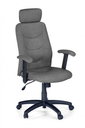 Kancelářská otočná židle STILO – látka, tmavě šedá