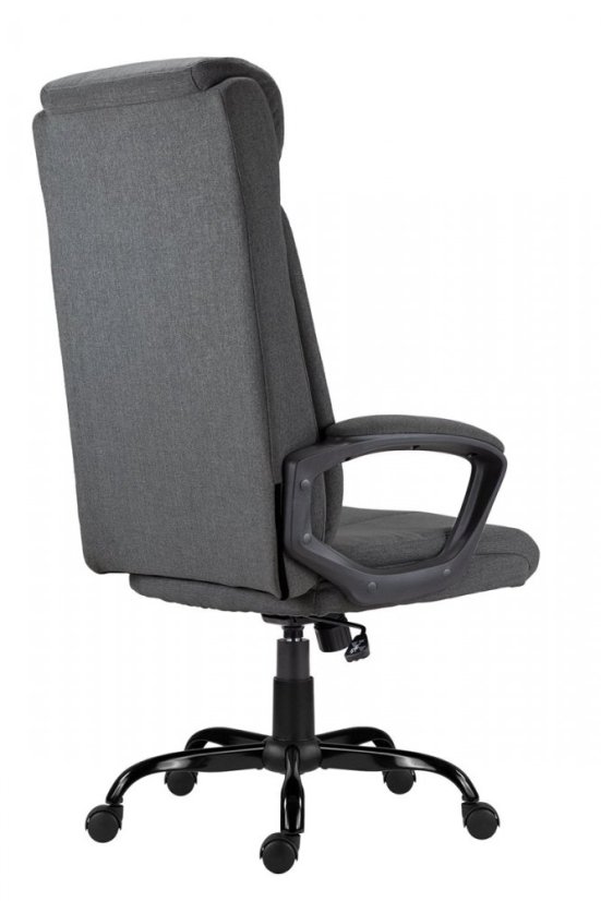 Kancelářské křeslo BASETBL XL — látka, antracit, nosnost 150 kg Antares