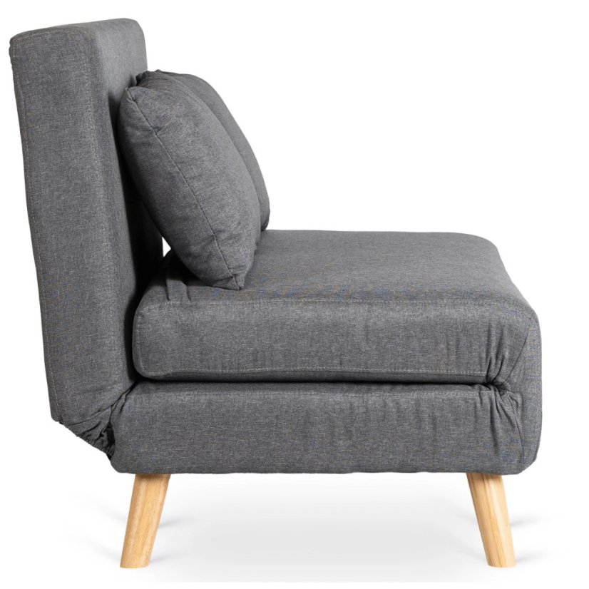Elegantné šedé kreslo MARRY 2 pre moderné interiéry