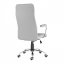 Kancelářská židle SOFT – ekokůže, šedá, nosnost 130 kg