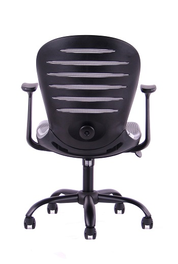 Otočná kancelárska stolička Sego COOL — čierna / šedá