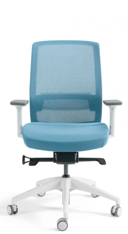 Kancelářská ergonomická židle BESTUHL J17 WHITE — více barev