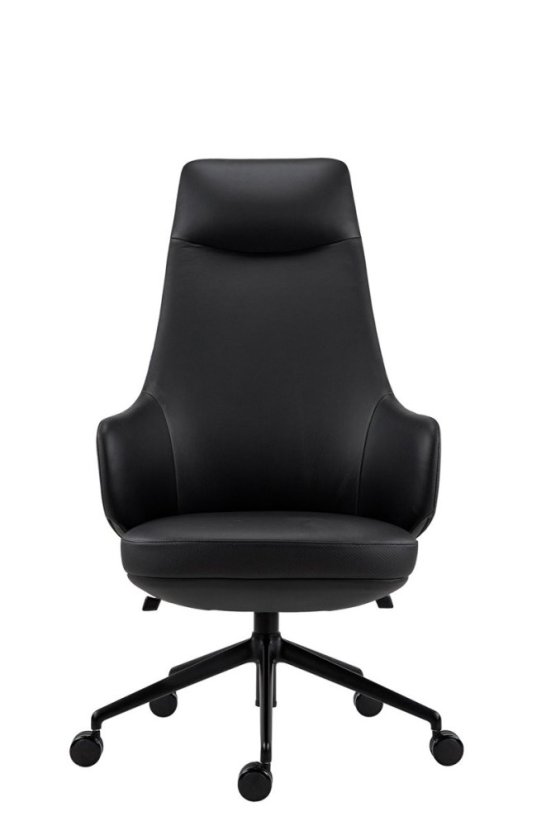 Kancelárske kreslo Antares GLORIA HIGH - čierna, nosnosť 150 kg