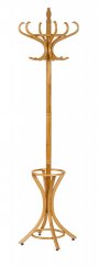 Drevený stojanový vešiak GIOR II - jelša