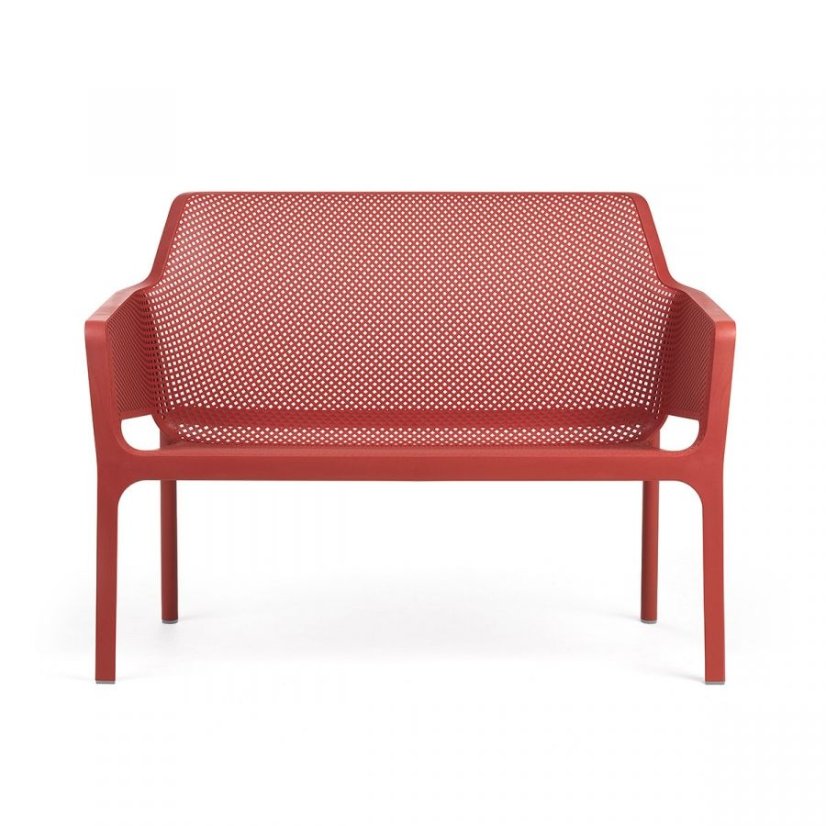 Dizajnová lavička NET BENCH – skvelá pre interiér aj záhradu, viac farieb