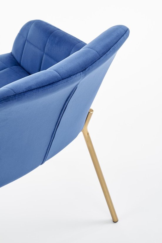 Jedálenské kresielko ATLANTA II — kov, látka, viac farieb