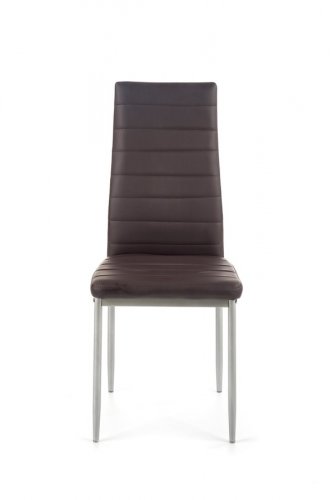 Jídelní židle PIETRE – kov, ekokůže, více barev - PIETRE: bílá
