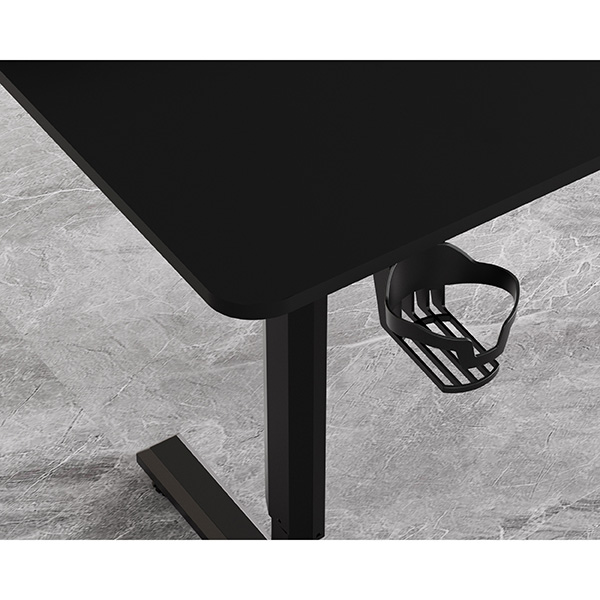 Elektricky výškově nastavitelný stůl HIGHLANDER - 120 cm, černá
