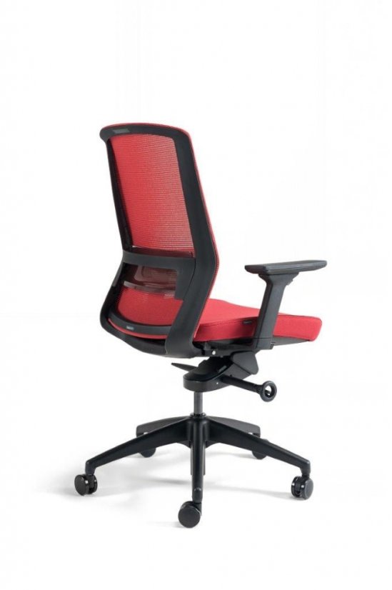 Kancelárska ergonomická stolička BESTUHL J17 BLACK — viac farieb - Farebné prevedenie J17 BLACK: Zelená