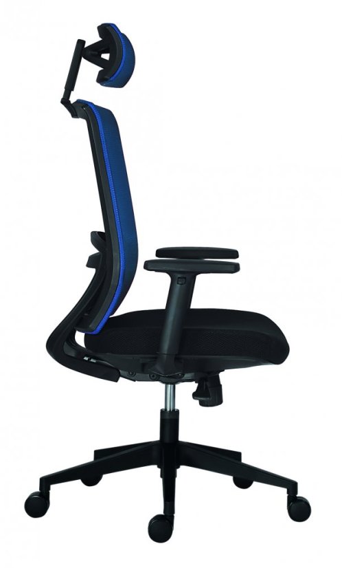 Kancelárska ergonomická stolička Antares ABOVE — černá - Farebné prevedenie ABOVE: Modrá