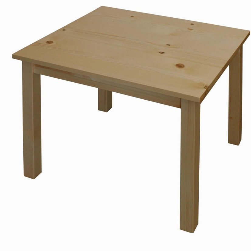 Dětský celodřevěný stůl ANNA — masiv borovice IDEA nábytek