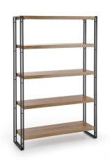 Regál BOLIVAR 2 - zlatý dub