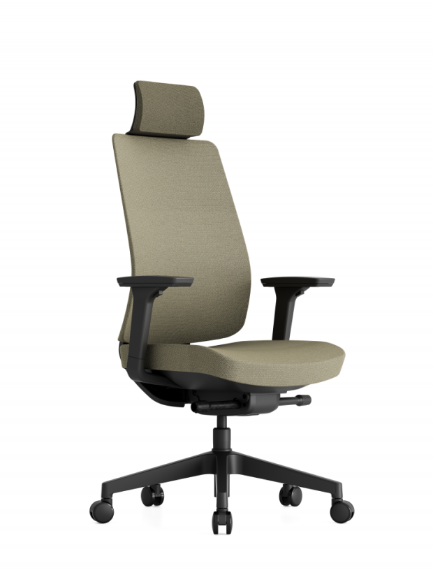 Kancelárska ergonomická stolička K50 — čierna, viac farieb - Barevné provedení K50: Béžová
