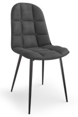 Jídelní židle RONO – čalouněná, sametový potah, více barev