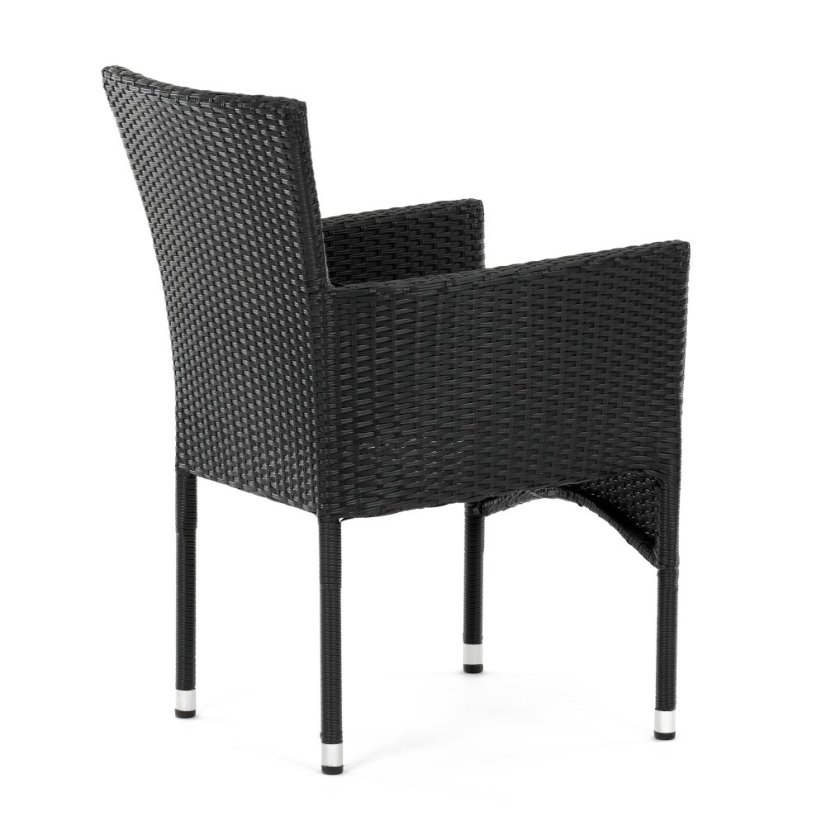 Zahradní židle GRILON  – kov, polyratan, více barev