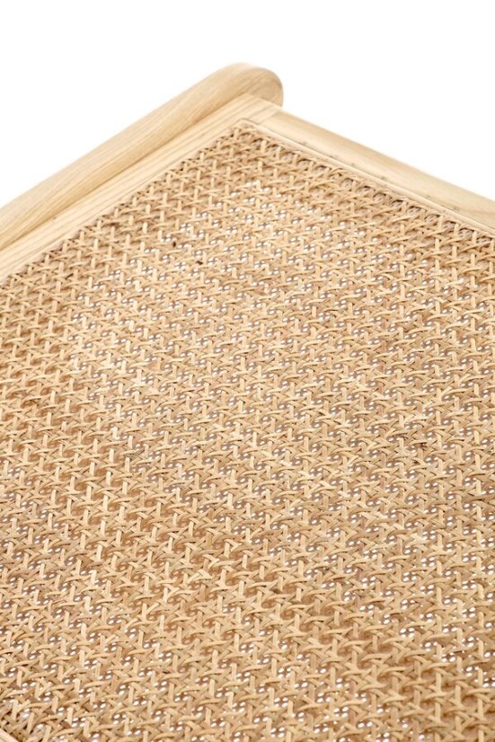 Zahradní židle FODEN II — masiv, přírodní ratan Halmar