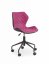 Detská stolička na kolieskach MATRIX – viac farieb - Matrix: ružová/biela
