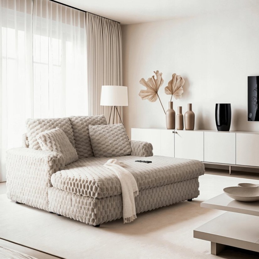 Béžové křeslo KOBEL – Elegance a pohodlí pro váš domov Mebel Elite