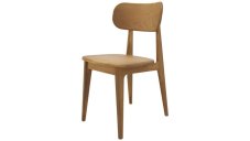 Jídelní židle HERMÍNA — dub, masiv Bradop