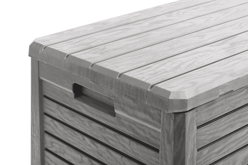FLORIDA zahradní plastový úložný box 550 L - světle šedá