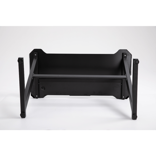 Herní stůl JADIS – 120x60x75 cm, kov/MDF/černá