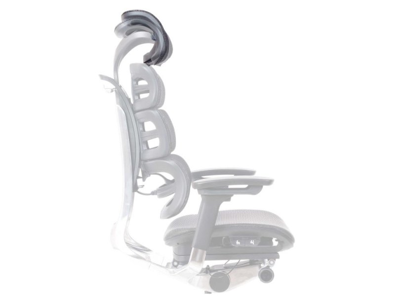Ergonomická kancelárska stolička TRINITY — čierna Sego